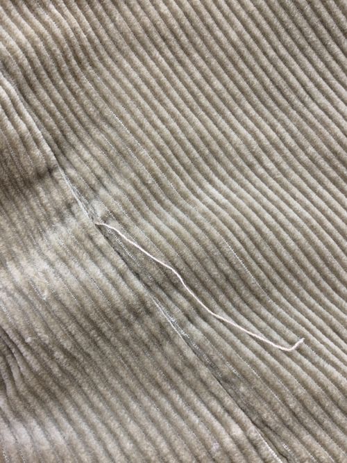 POLO RALPH LAUREN（ポロ・ラルフローレン）POLO RALPH LAUREN (ポロ・ラルフローレン) 90's 太畝コーデュロイパンツ ベージュ サイズ:W38×L30の古着・服飾アイテム
