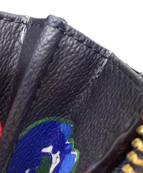 TORY BURCH（トリーバーチ）TORY BURCH (トリーバーチ) ラウンドファスナー財布 ネイビーの古着・服飾アイテム