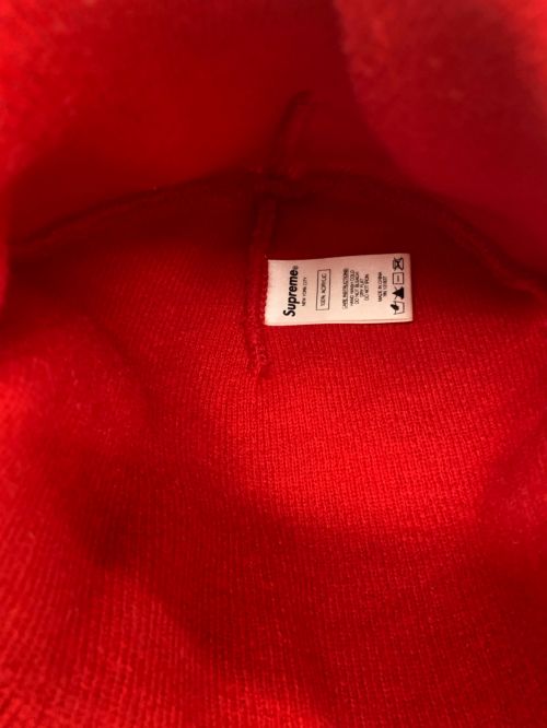 SUPREME（シュプリーム）Supreme (シュプリーム) Motion Logo Beanie レッドの古着・服飾アイテム