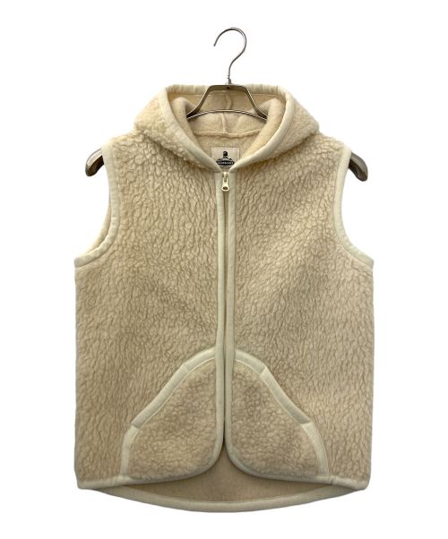 coldbreaker（コールドブレーカー）COLDBREAKER (コールドブレーカー) フードウールベスト ベージュ サイズ:-の古着・服飾アイテム