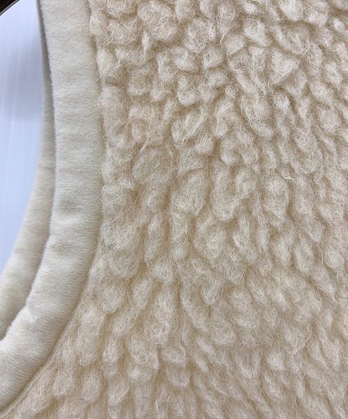 coldbreaker（コールドブレーカー）COLDBREAKER (コールドブレーカー) フードウールベスト ベージュ サイズ:-の古着・服飾アイテム