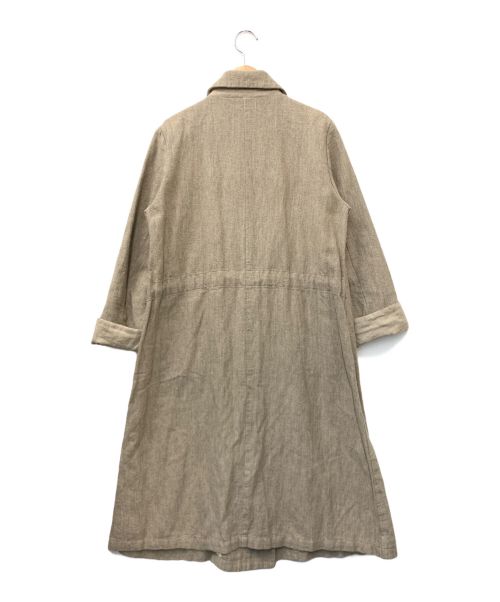 nest Robe（ネストローブ）nest Robe (ネストローブ) コート ベージュ サイズ:-の古着・服飾アイテム
