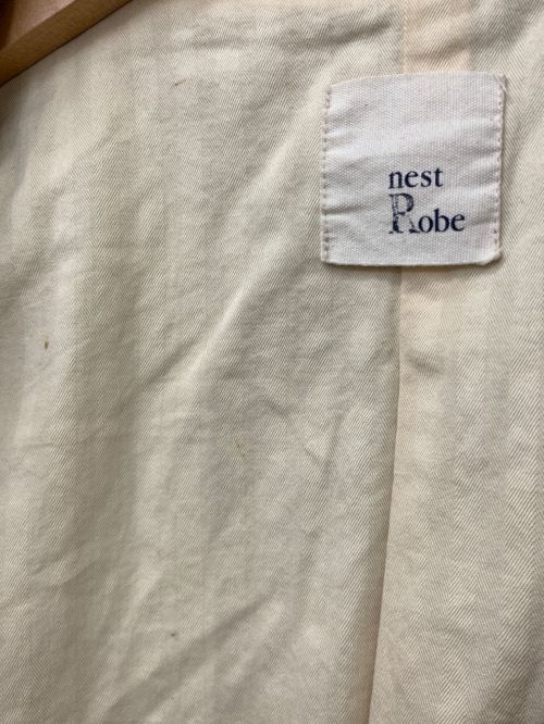nest Robe（ネストローブ）nest Robe (ネストローブ) コート ベージュ サイズ:-の古着・服飾アイテム