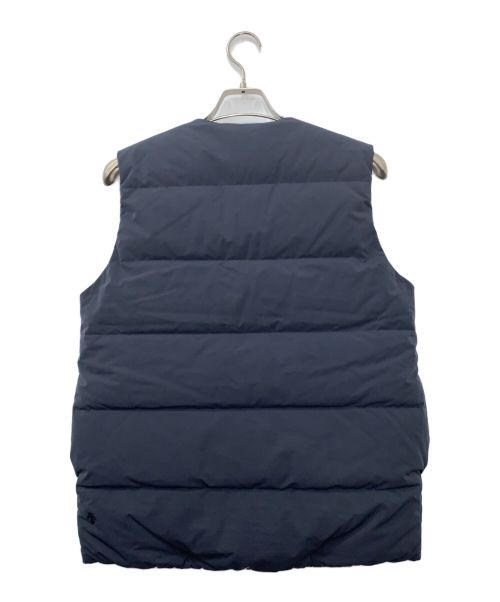 DESCENTE（デサント）DESCENTE (デサント) ダウンベスト ブルー サイズ:Mの古着・服飾アイテム