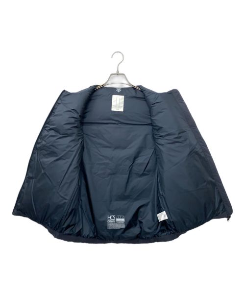 DESCENTE（デサント）DESCENTE (デサント) ダウンベスト ブルー サイズ:Mの古着・服飾アイテム