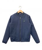 LACOSTEラコステ）の古着「ボンバージャケット」｜ネイビー
