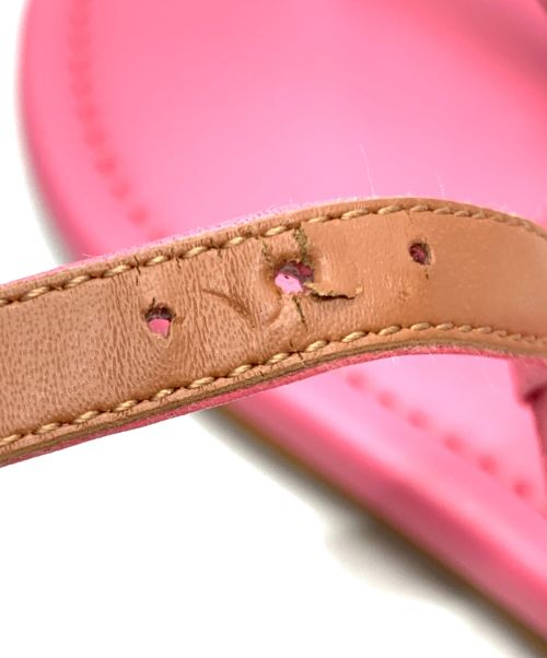 COACH（コーチ）COACH (コーチ) Jazmin サンダル ピンク サイズ:37の古着・服飾アイテム