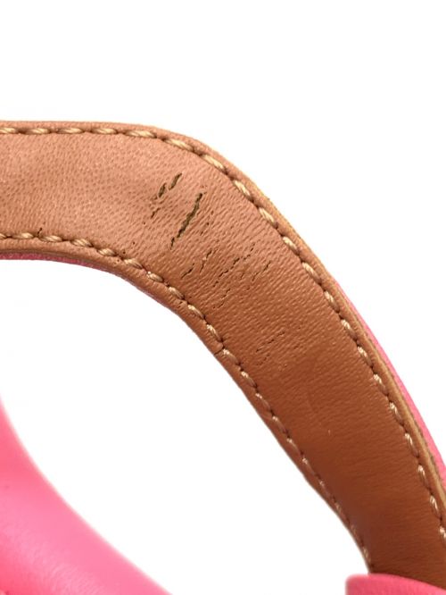 COACH（コーチ）COACH (コーチ) Jazmin サンダル ピンク サイズ:37の古着・服飾アイテム