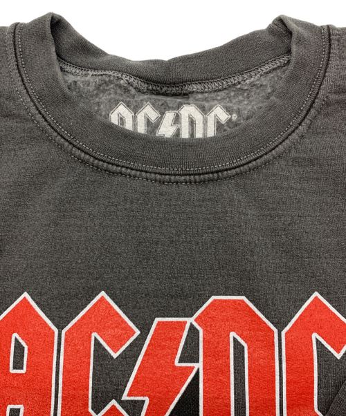 GOOD ROCK SPEED（グッドロックスピード）GOOD ROCK SPEED (グッドロックスピード) AC/DCバンドスウェット グレー サイズ:Lの古着・服飾アイテム