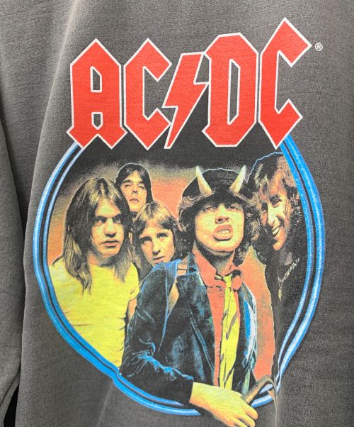 GOOD ROCK SPEED（グッドロックスピード）GOOD ROCK SPEED (グッドロックスピード) AC/DCバンドスウェット グレー サイズ:Lの古着・服飾アイテム