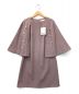 Rirandture（リランドチュール）の古着「リランドチュール ケープスリーブツイードワンピース」｜バイオレット