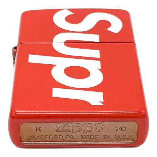 SUPREME（シュプリーム）SUPREME (シュプリーム) Supreme Logo Zippo 2020年の古着・服飾アイテム