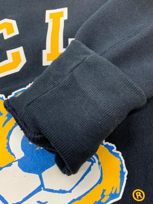 Champion REVERSE WEAVE（チャンピオン リバース ウィーブ）Champion REVERSE WEAVE (チャンピオン リバース ウィーブ) UCLA (ユーシーエルエー) スウェット ネイビー サイズ:Mの古着・服飾アイテム