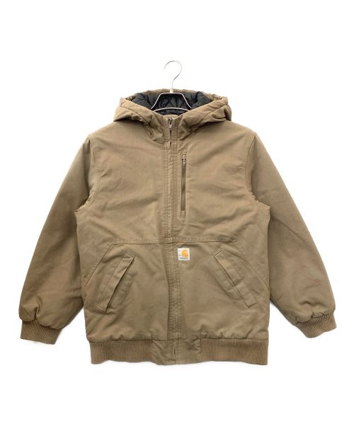 CarHartt（カーハート）CarHartt (カーハート) 中綿ジャケット ブラウン サイズ:Lの古着・服飾アイテム