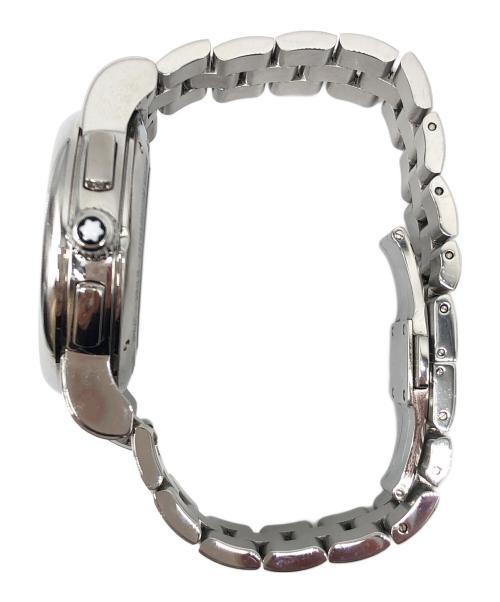 MONTBLANC（モンブラン）MONTBLANC (モンブラン) 腕時計 自動巻き スター SSブレスレット ブラックの古着・服飾アイテム