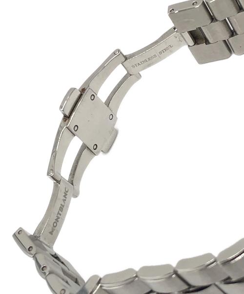 MONTBLANC（モンブラン）MONTBLANC (モンブラン) 腕時計 自動巻き スター SSブレスレット ブラックの古着・服飾アイテム