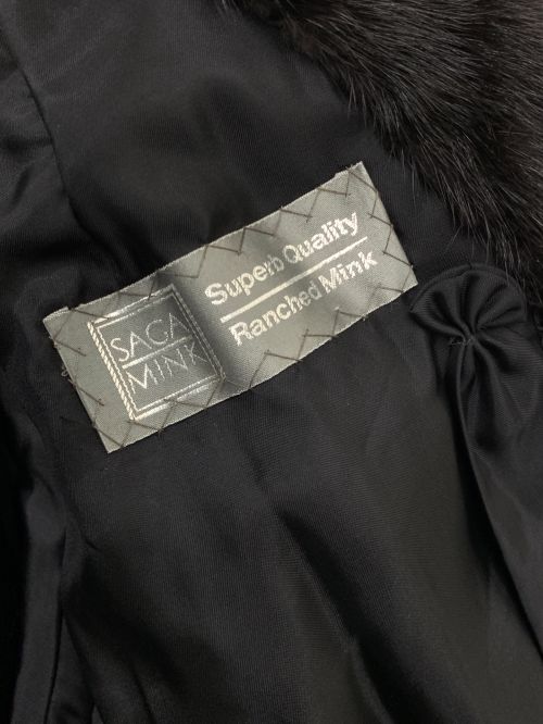 SAGA MINK（サガミンク）SAGA MINK (サガミンク) ミンクコート ブラウン サイズ:15の古着・服飾アイテム