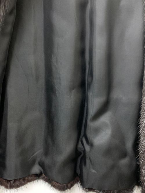 SAGA MINK（サガミンク）SAGA MINK (サガミンク) ミンクコート ブラウン サイズ:15の古着・服飾アイテム