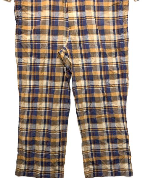 suicoke（スイコック）suicoke (スイコック) ALL IN ONE SUIT ブラウン×ネイビー サイズ:-の古着・服飾アイテム