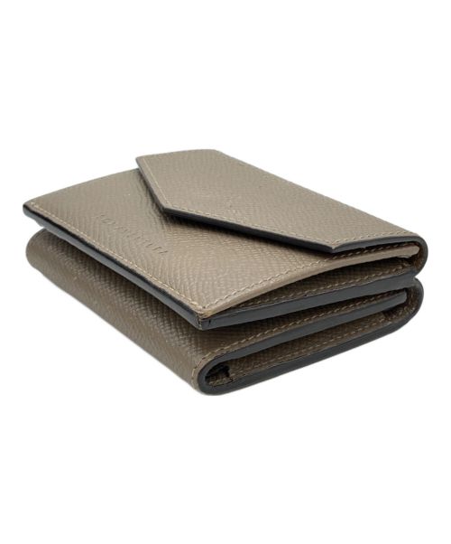 bonaventura（ボナベンチュラ）BONAVENTURA (ボナベンチュラ) 3つ折り財布 ベージュの古着・服飾アイテム