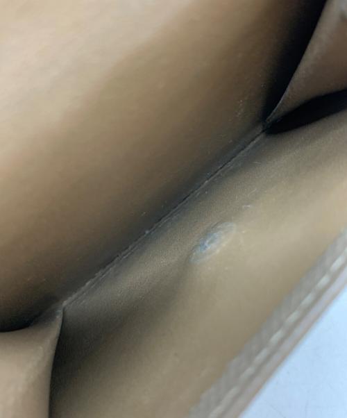 bonaventura（ボナベンチュラ）BONAVENTURA (ボナベンチュラ) 3つ折り財布 ベージュの古着・服飾アイテム