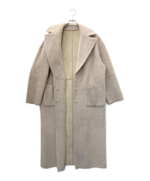 Ameri VINTAGE（アメリヴィンテージ）Ameri VINTAGE (アメリヴィンテージ) BLANKET LIKE FAKE MOUTON COAT ベージュ サイズ:FREEの古着・服飾アイテム