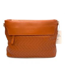 HUMAN WOMAN（ヒューマンウーマン）の古着「レザーショルダーバッグ」｜ブラウン