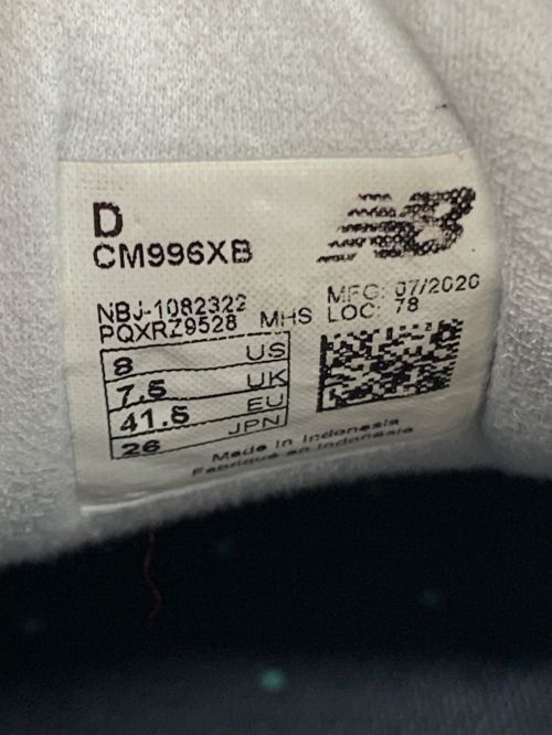 NEW BALANCE（ニューバランス）NEW BALANCE (ニューバランス) スニーカー レッド×ブルー サイズ:26cmの古着・服飾アイテム