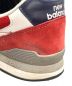 中古・古着 NEW BALANCE (ニューバランス) スニーカー レッド×ブルー サイズ:26cm：5000円