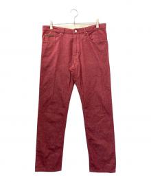 LOUIS VUITTON（ルイ ヴィトン）の古着「カラーパンツ」｜レッド