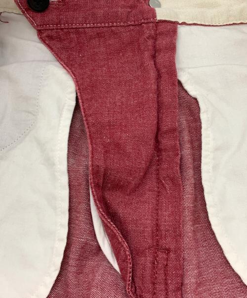 LOUIS VUITTON（ルイ ヴィトン）LOUIS VUITTON (ルイ ヴィトン) カラーパンツ レッド サイズ:34の古着・服飾アイテム