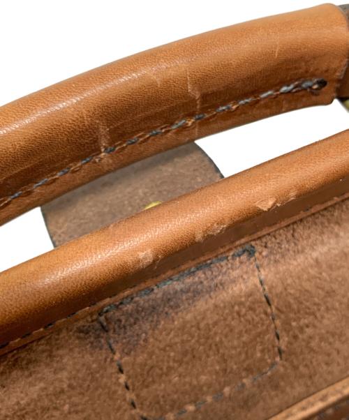 Herz（ヘルツ）Herz (ヘルツ) ソフトダレス3Wayバッグ ブラウンの古着・服飾アイテム