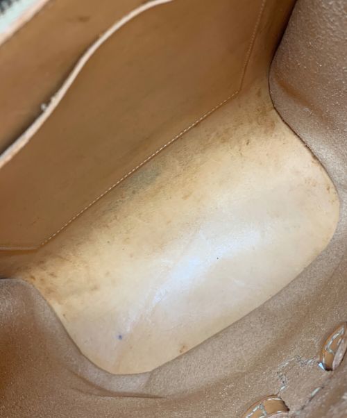 genten（ゲンテン）genten (ゲンテン) ヌメ革リュック ブラウンの古着・服飾アイテム