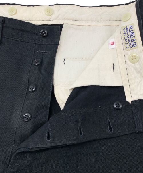 ATLAST & CO（アットラスト）ATLAST & CO (アットラスト) パンツ ブラック サイズ:38の古着・服飾アイテム