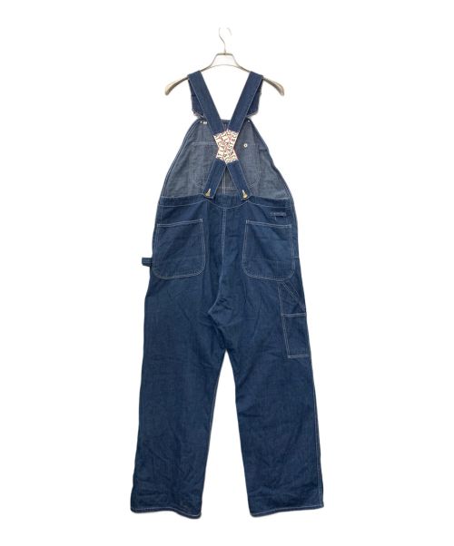 ATLAST & CO（アットラスト）ATLAST & CO (アットラスト) オーバーオール インディゴ サイズ:40の古着・服飾アイテム