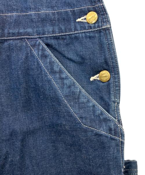 ATLAST & CO（アットラスト）ATLAST & CO (アットラスト) オーバーオール インディゴ サイズ:40の古着・服飾アイテム