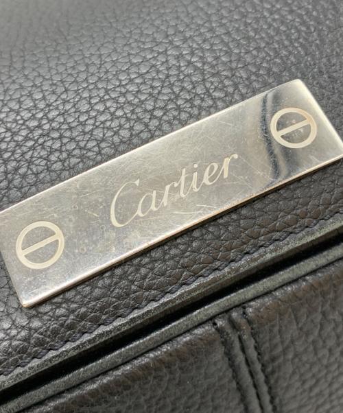 Cartier（カルティエ）Cartier (カルティエ) ショルダーバッグ ブラックの古着・服飾アイテム