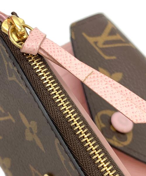 LOUIS VUITTON（ルイ ヴィトン）LOUIS VUITTON (ルイ ヴィトン) モノグラム ポルトフォイユ・ヴィクトリーヌ ローズ・バレリーヌの古着・服飾アイテム