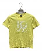BOSS HUGO BOSSボス ヒューゴボス）の古着「Tシャツ」｜イエロー