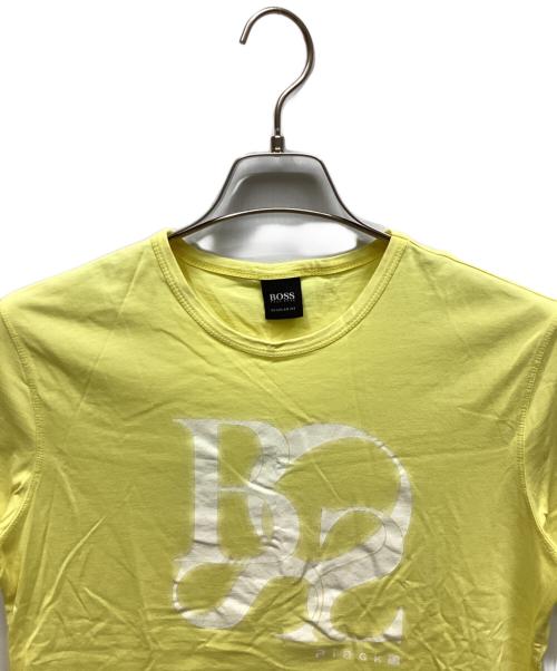 BOSS HUGO BOSS（ボス ヒューゴボス）BOSS HUGO BOSS (ボス ヒューゴボス) Tシャツ イエロー サイズ:Sの古着・服飾アイテム
