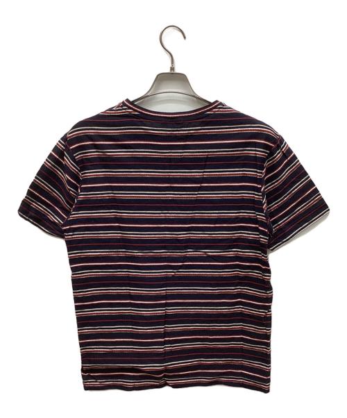 BLACK LABEL CRESTBRIDGE（ブラックレーベル クレストブリッジ）BLACK LABEL CRESTBRIDGE (ブラックレーベル クレストブリッジ) ボーダーTシャツ ネイビー サイズ:Mの古着・服飾アイテム