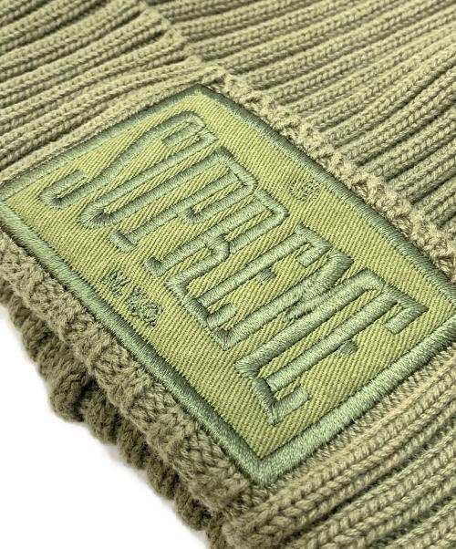 SUPREME（シュプリーム）Supreme (シュプリーム) Overdyed Patch Beanie カーキ サイズ:-の古着・服飾アイテム
