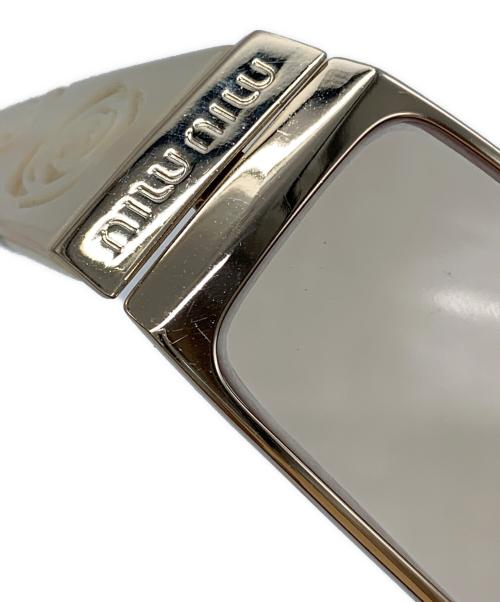 MIU MIU（ミュウミュウ）MIU MIU (ミュウミュウ) サングラス サイズ:50□15の古着・服飾アイテム