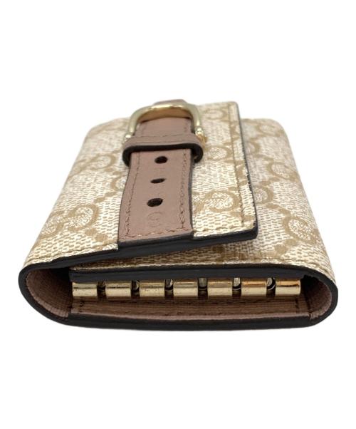 GUCCI（グッチ）GUCCI (グッチ) GGスプリーム キーケース ベージュの古着・服飾アイテム