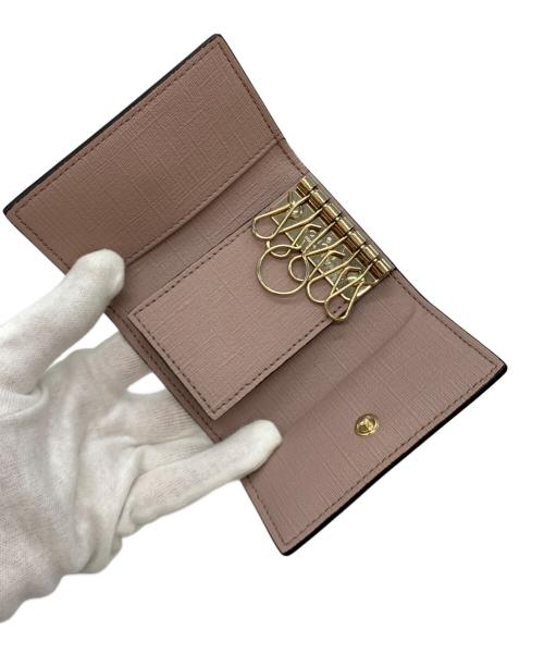 GUCCI（グッチ）GUCCI (グッチ) GGスプリーム キーケース ベージュの古着・服飾アイテム