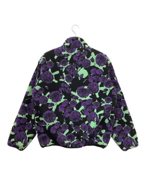 MSGM（エムエスジーエム）MSGM (エムエスジーエム) リバーシブルフリースジャケット ブラック×パープル サイズ:44の古着・服飾アイテム