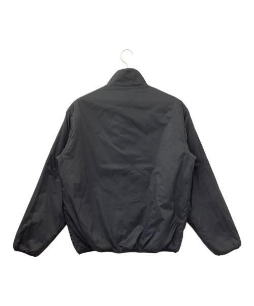 MSGM（エムエスジーエム）MSGM (エムエスジーエム) リバーシブルフリースジャケット ブラック×パープル サイズ:44の古着・服飾アイテム