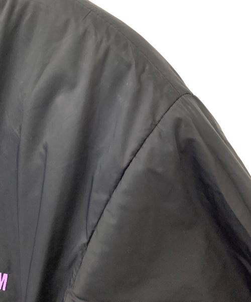 MSGM（エムエスジーエム）MSGM (エムエスジーエム) リバーシブルフリースジャケット ブラック×パープル サイズ:44の古着・服飾アイテム