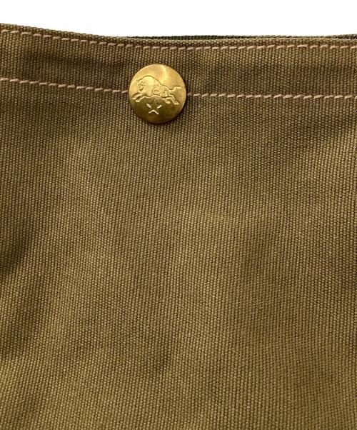 IL BISONTE（イル ビゾンテ）IL BISONTE (イル ビゾンテ) キャンバストートバッグ オリーブの古着・服飾アイテム