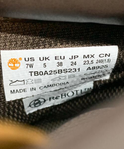 Timberland（ティンバーランド）Timberland (ティンバーランド) ショートブーツ ブラウン サイズ:24cmの古着・服飾アイテム